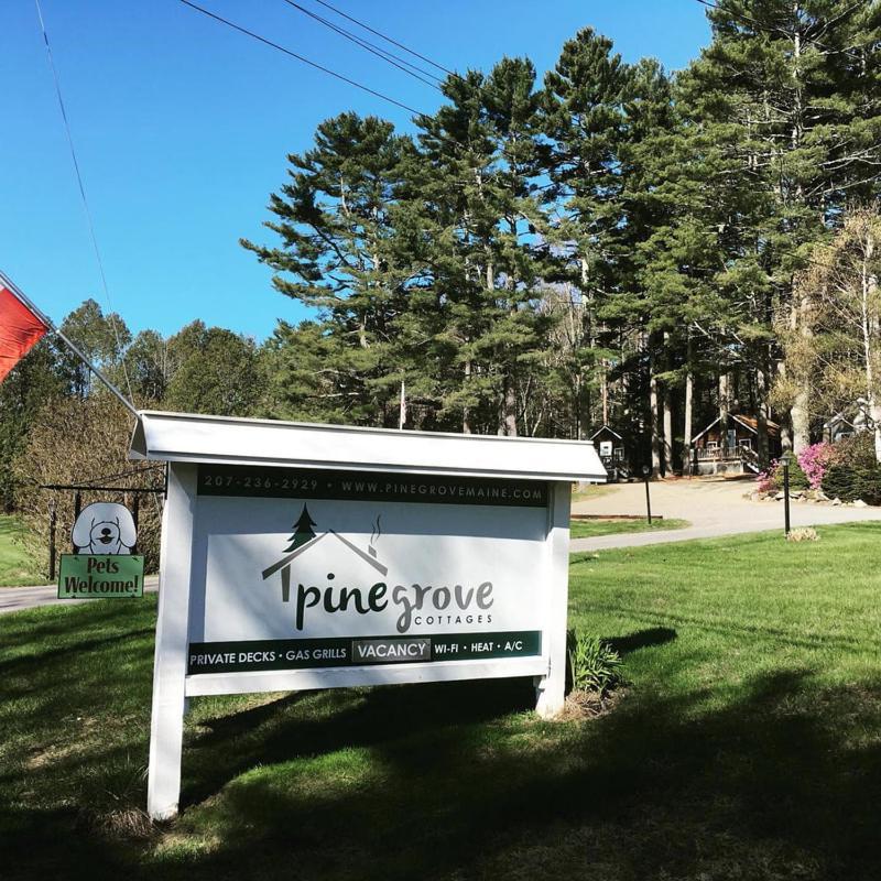 Pine Grove Cottages Lincolnville Buitenkant foto